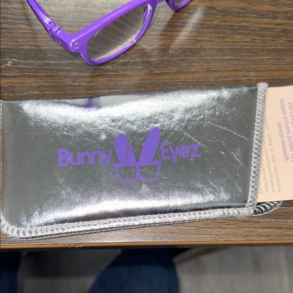 Bunny Eyez Anna-10 Purple Women's Glasses - Readers +3.00 - Picture 5 of 7